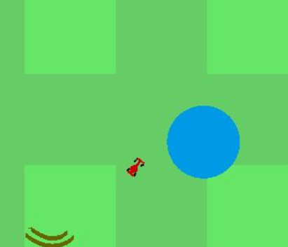 A screenshot of the car-goal environment